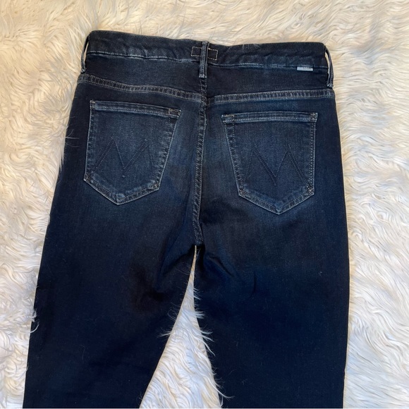 MOTHER High Waisted Looker Ankle Fray Skinny Jeans - SOLD - Picture 12 of 13